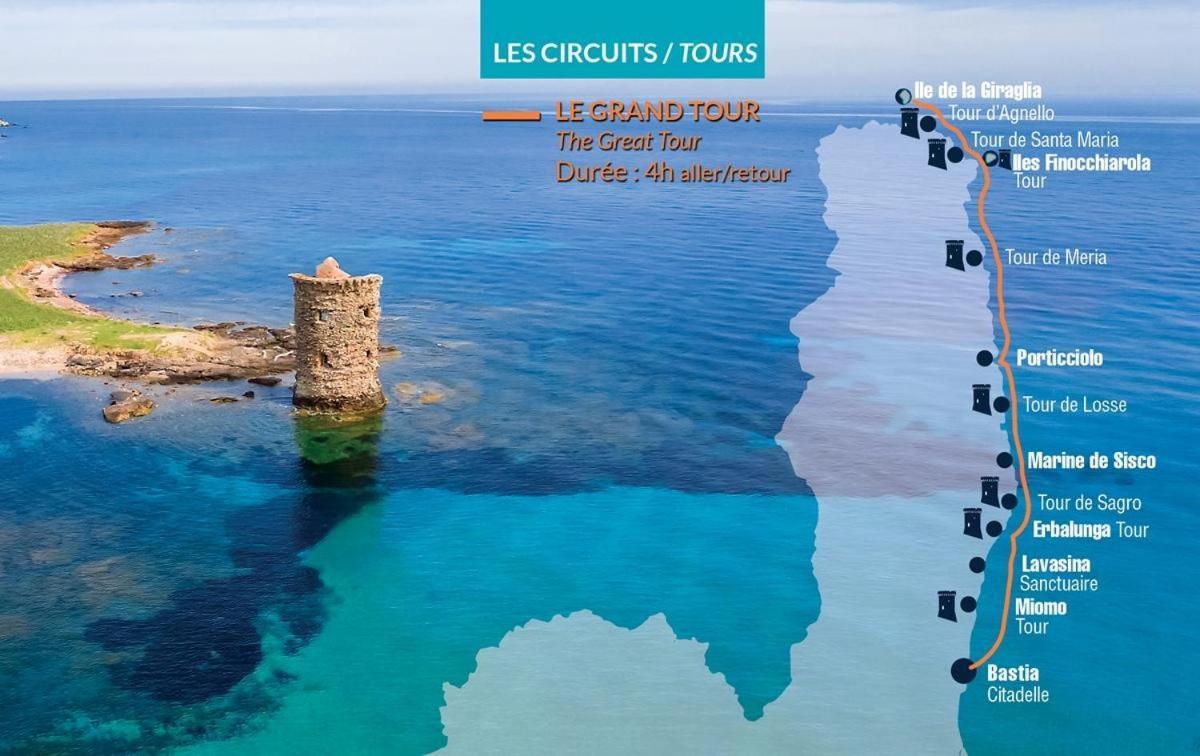 Appartement Vue Sur Mer Santa-Maria-di-Lota Kültér fotó